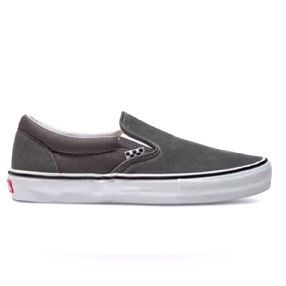 Van’s Dark Grey Skate Slip On Shoe Size M6 / W7.5 Skateboarding Shoes - Picture 1 of 12